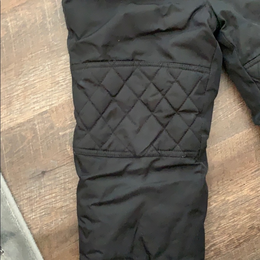 Black kids ski bib - Picture 3 of 5